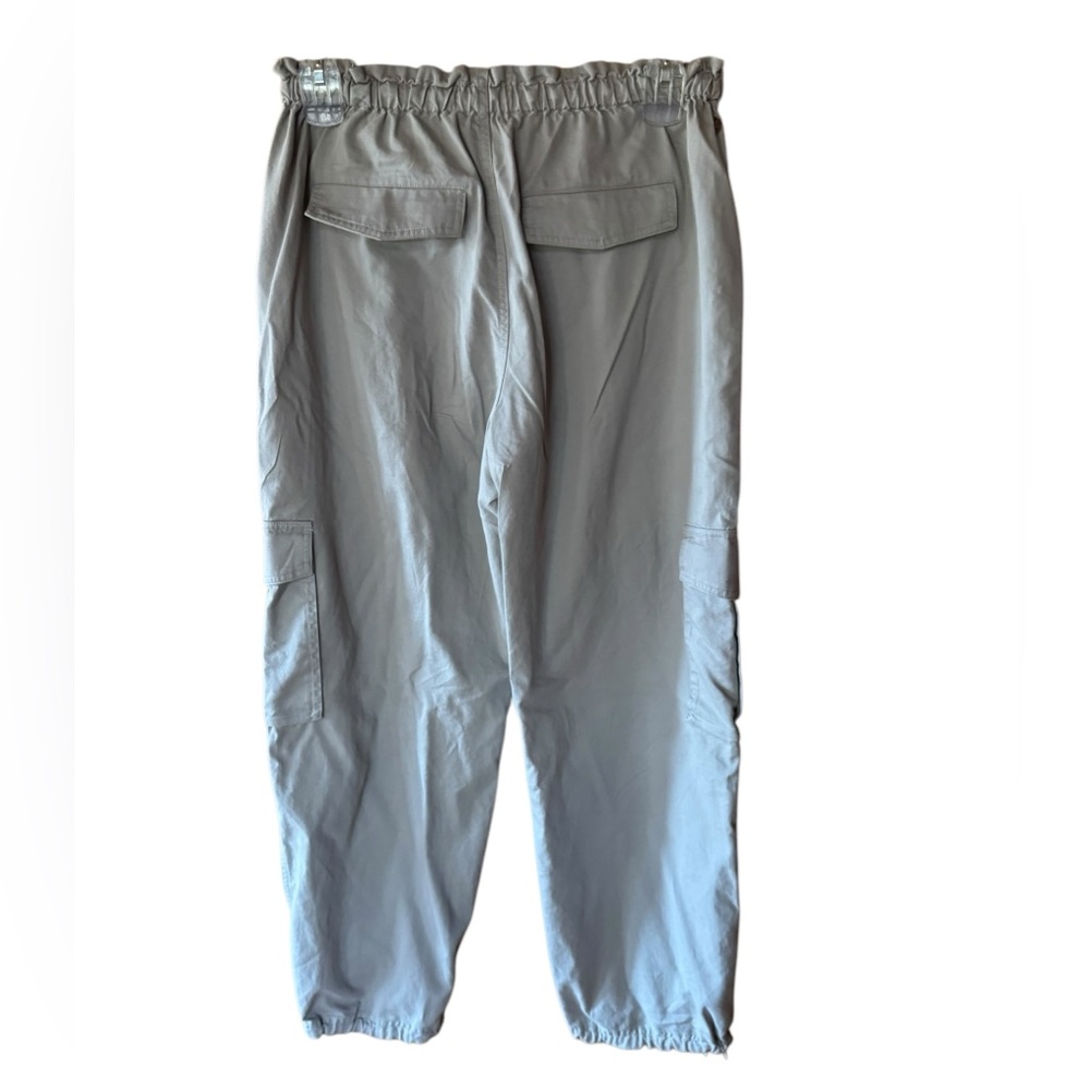 Abercrombie & Fitch Tan Drawstring Button & Drawstring & Drawstring Ankle Cargo - Picture 2 of 4